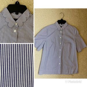 Banana Republic button down short sleeve shirt